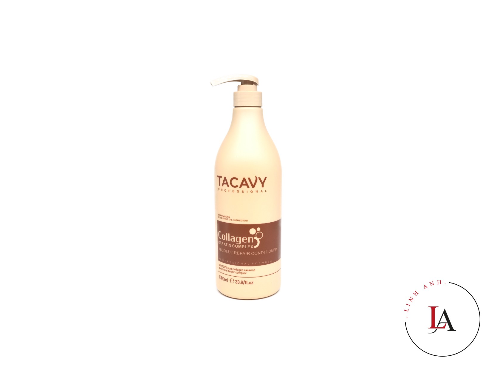 Dầu xả Tacavy Collagen phục hồi tóc hư tổn 1L