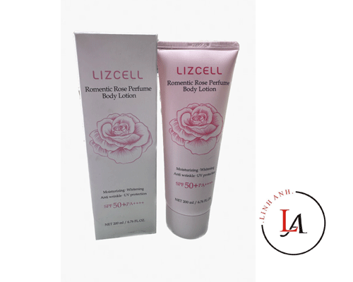 Dưỡng thể Lizcell 200ml TD chống náng SPF 50+