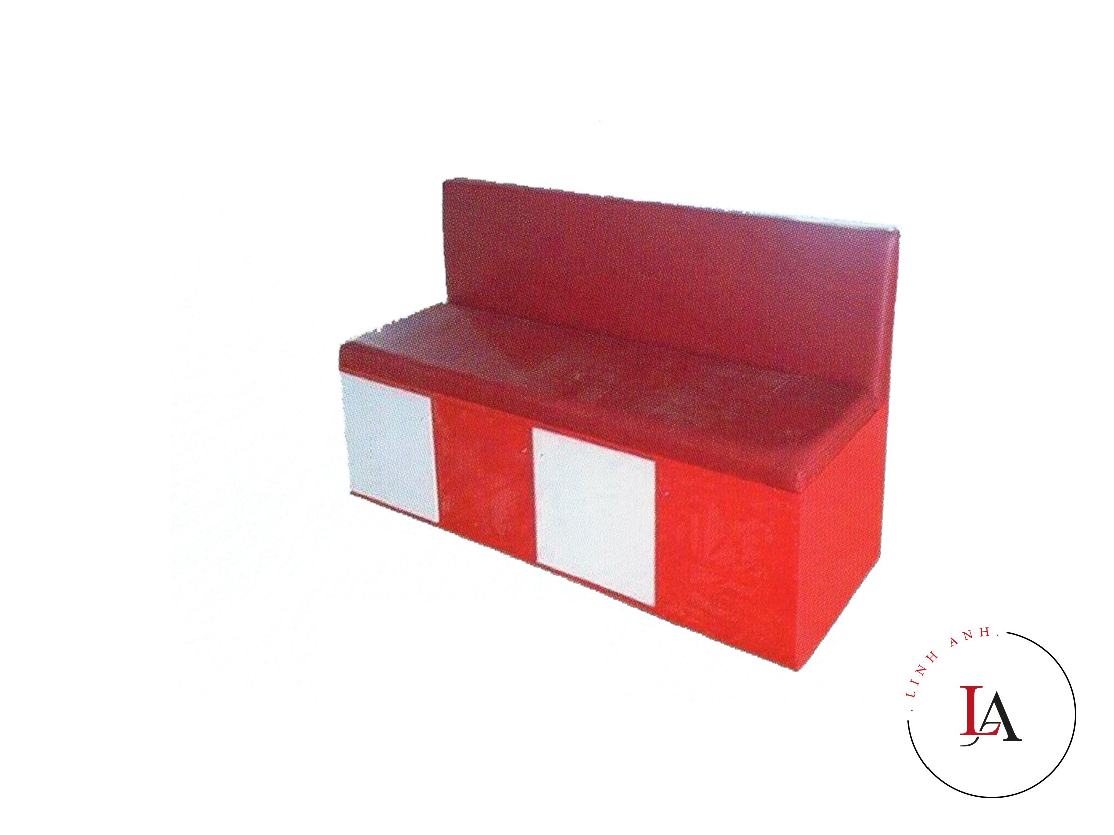PĐA ghế chờ bọc da có tựa